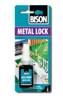 Lepidlo BISON Metal lock 10ml